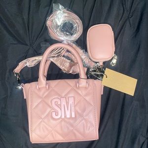 Steve Madden Crossbody Mini Bag in Stone NWT